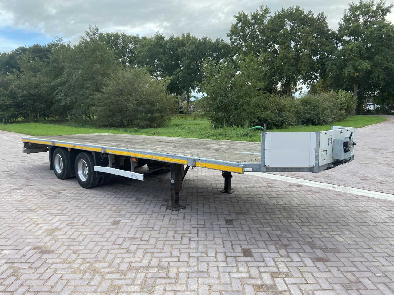 Be oplegger meyvo vlak 8.5 ton