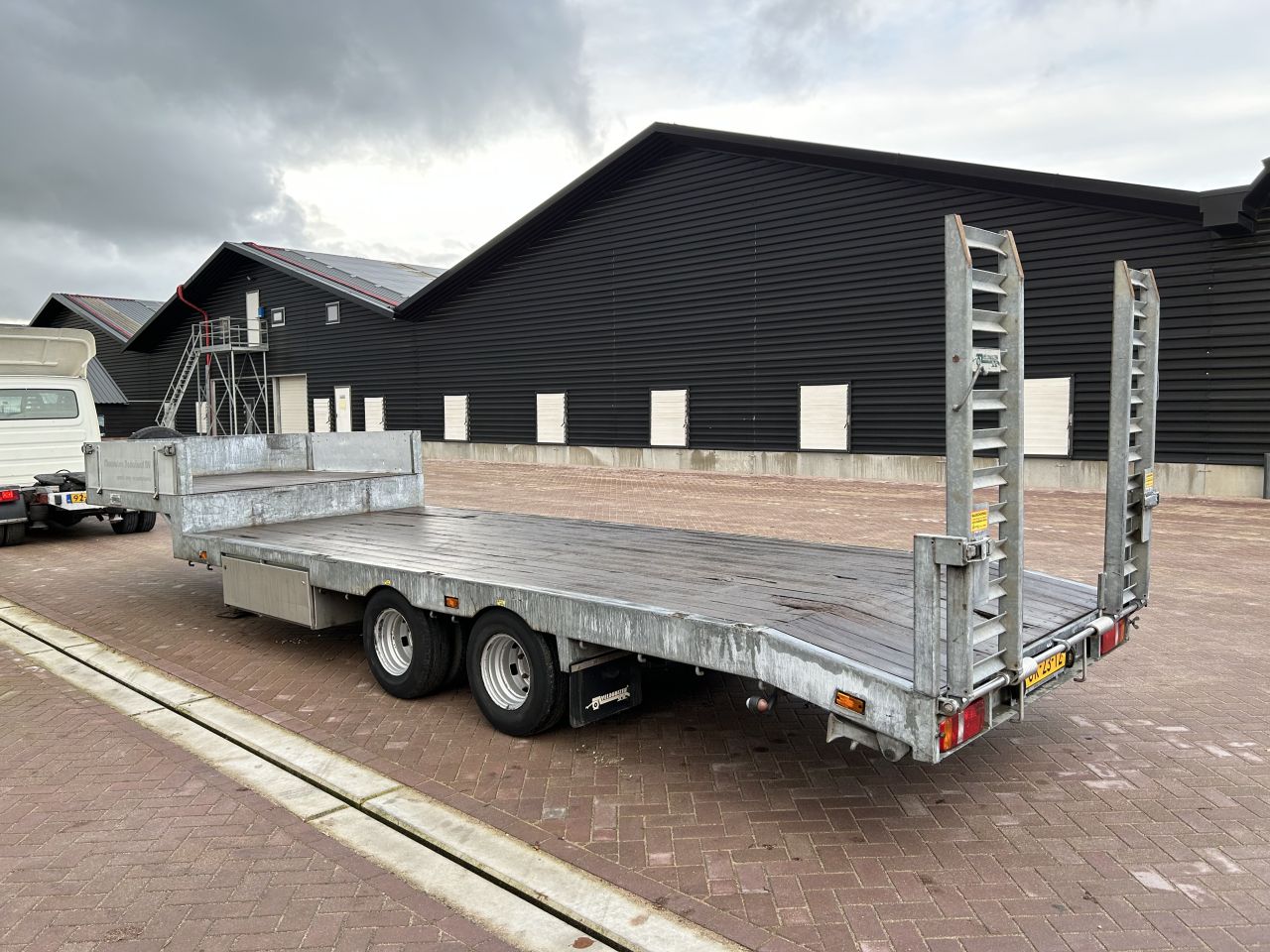 Be oplegger semi dieplader 10 ton veldhuizen