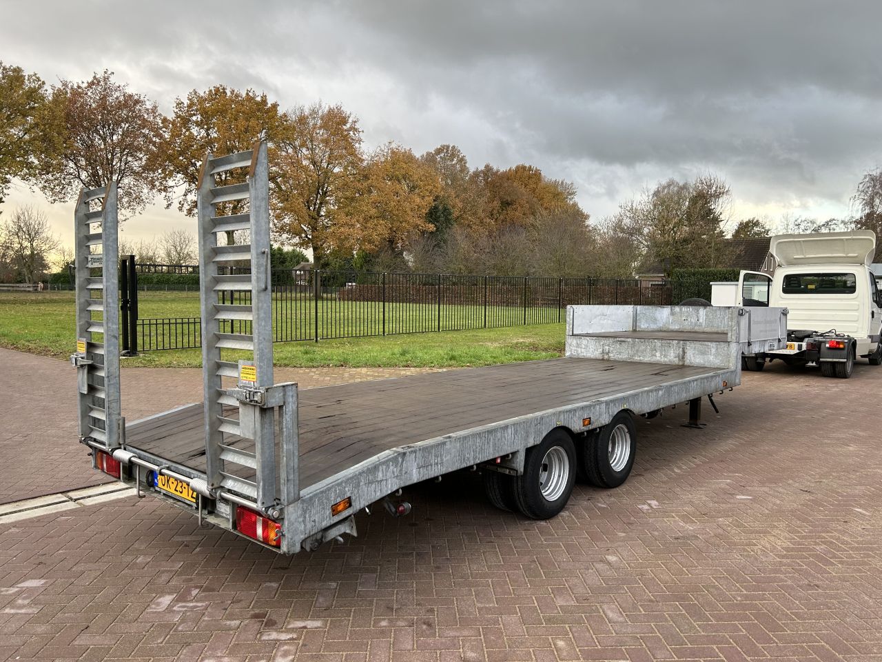 Be oplegger semi dieplader 10 ton veldhuizen