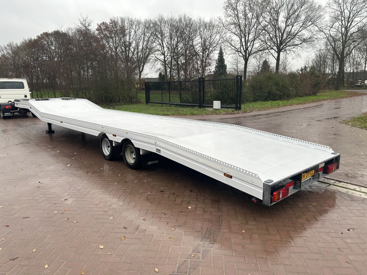 Be oplegger 6.8 ton veldhuizen ambulance auto transporter