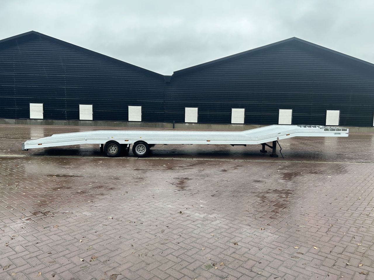Be oplegger 6.8 ton veldhuizen ambulance auto transporter