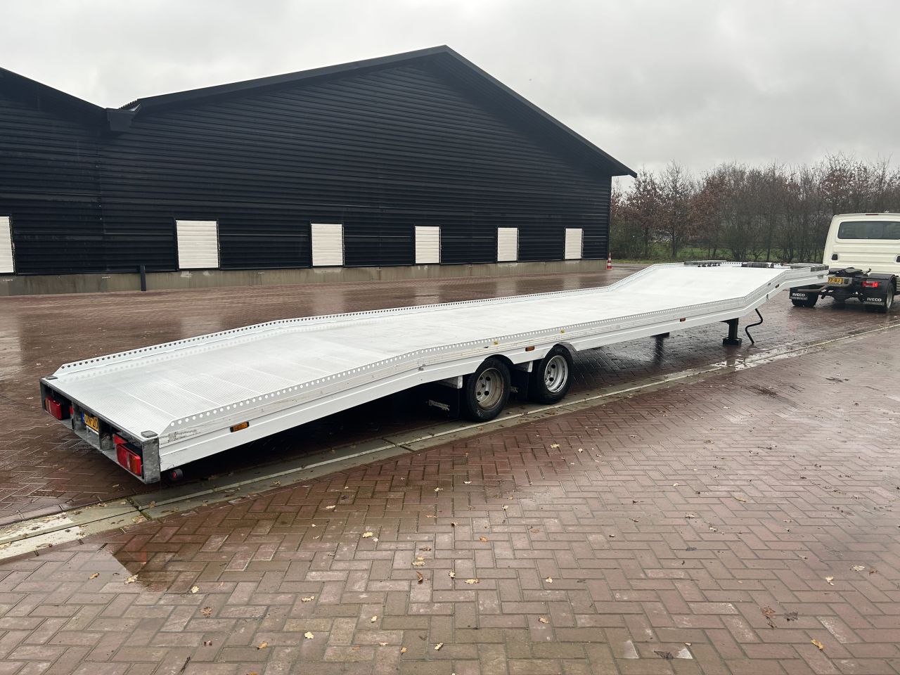 Be oplegger 6.8 ton veldhuizen ambulance auto transporter