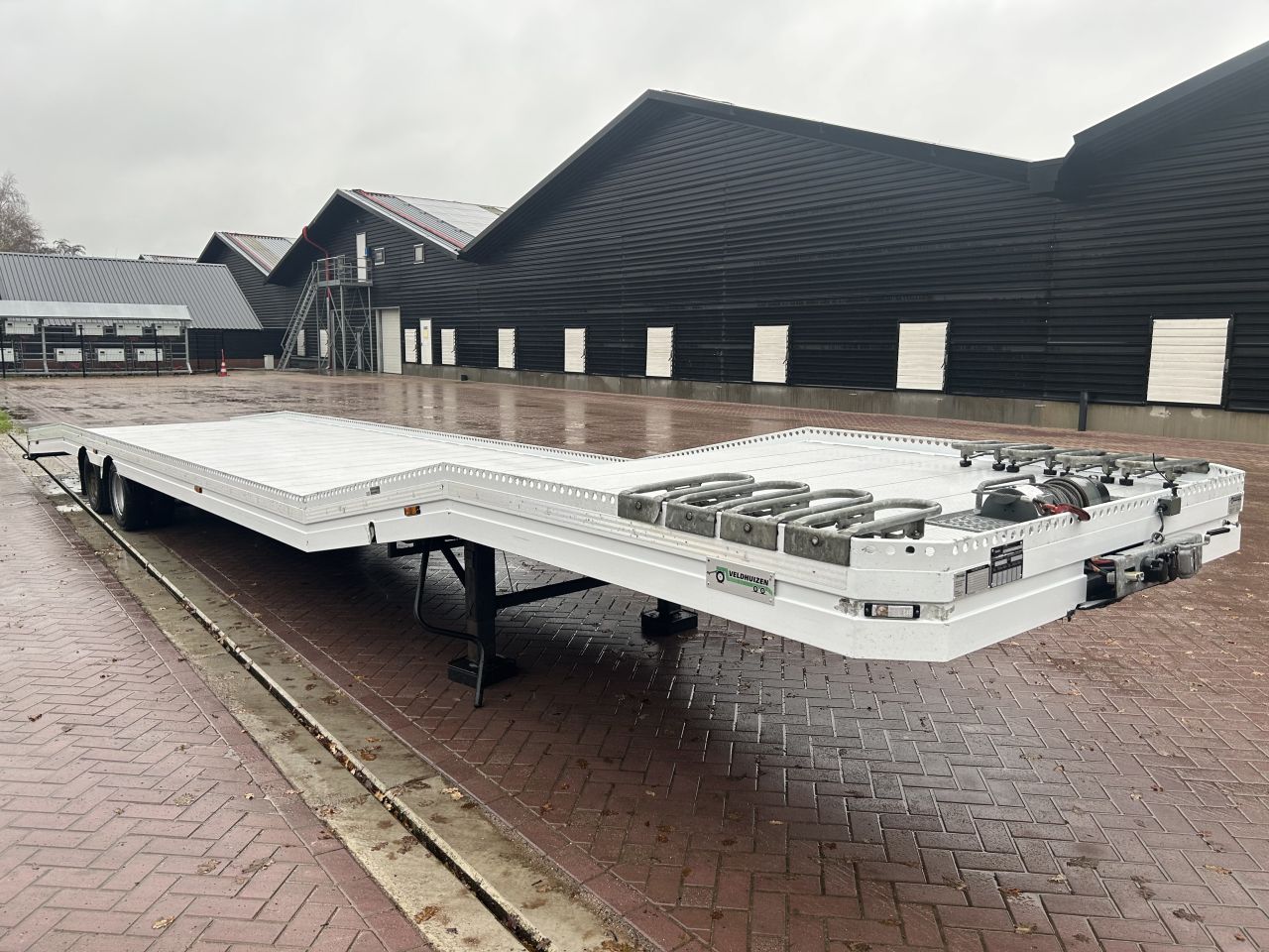 Be oplegger 6.8 ton veldhuizen ambulance auto transporter