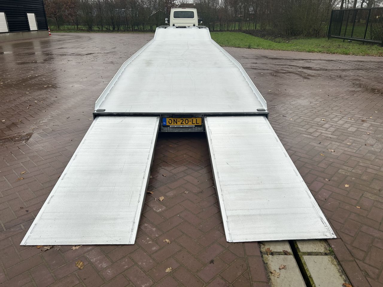 Be oplegger 6.8 ton veldhuizen ambulance auto transporter
