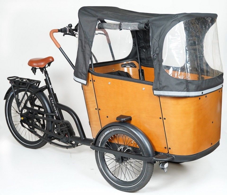 Qivelo ananda curve Elektrische driewieler bakfiets bike