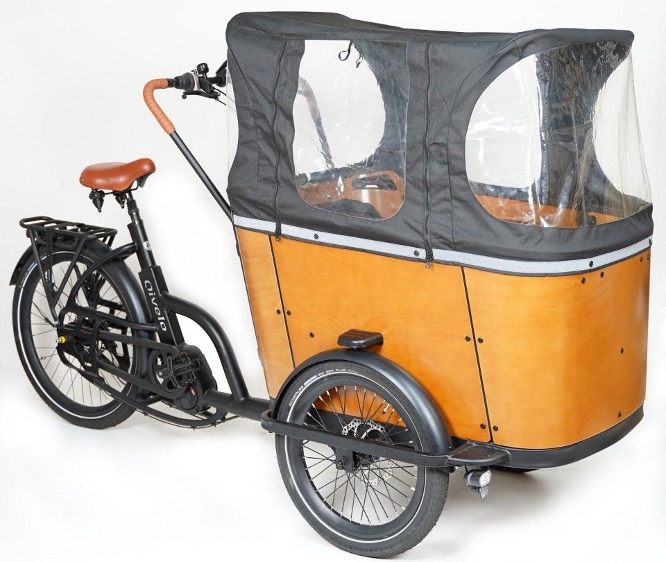 Qivelo ananda curve Elektrische driewieler bakfiets bike