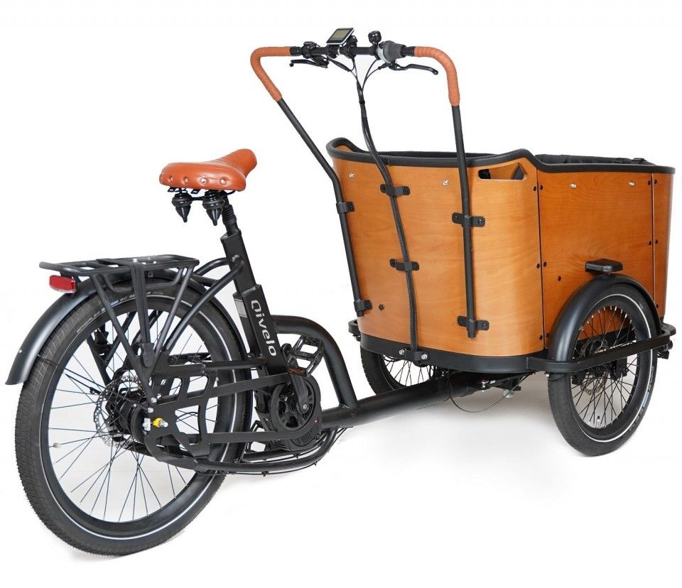 Qivelo ananda curve Elektrische driewieler bakfiets bike