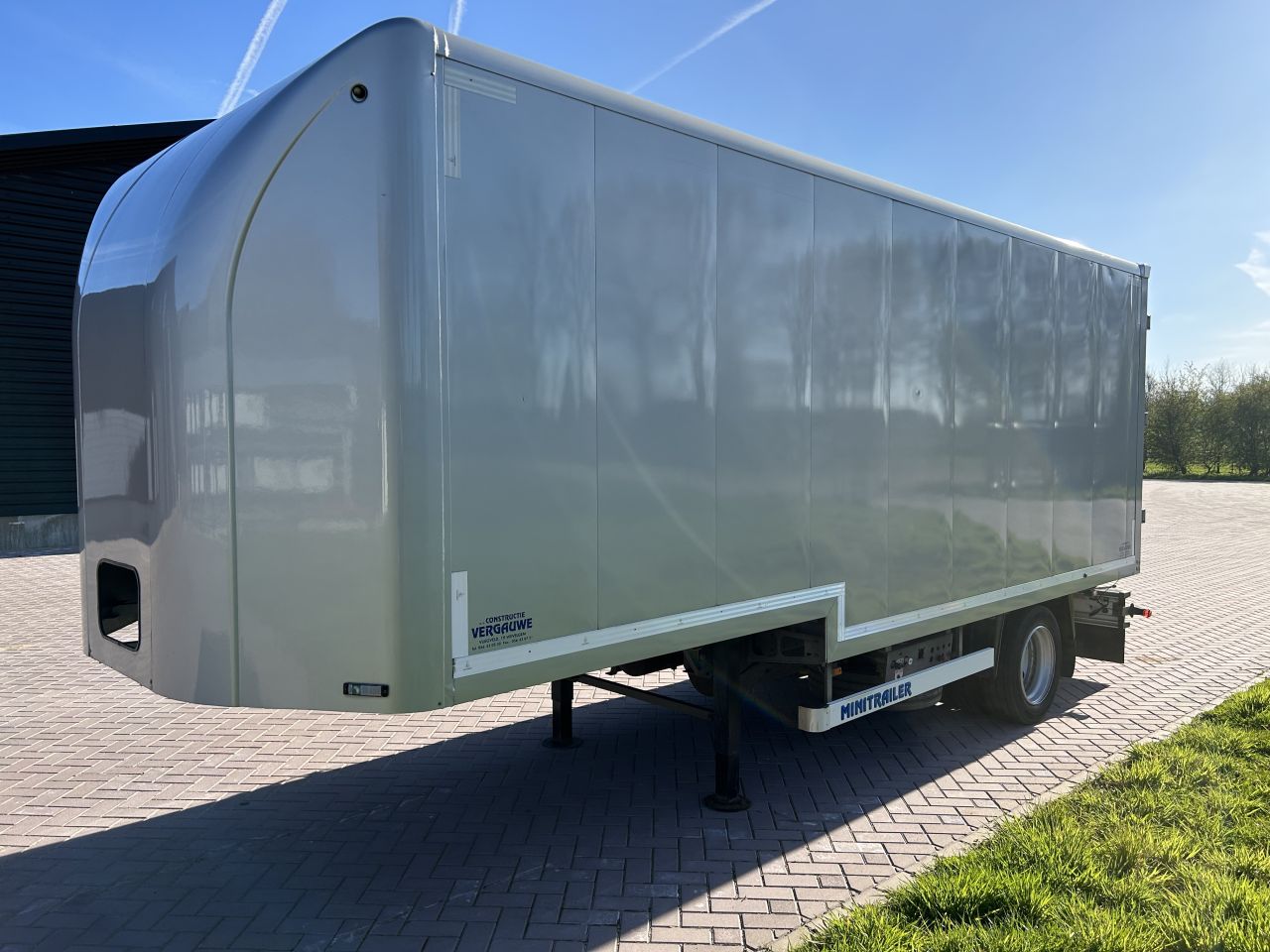 Be oplegger vf 6.6 ton gesloten