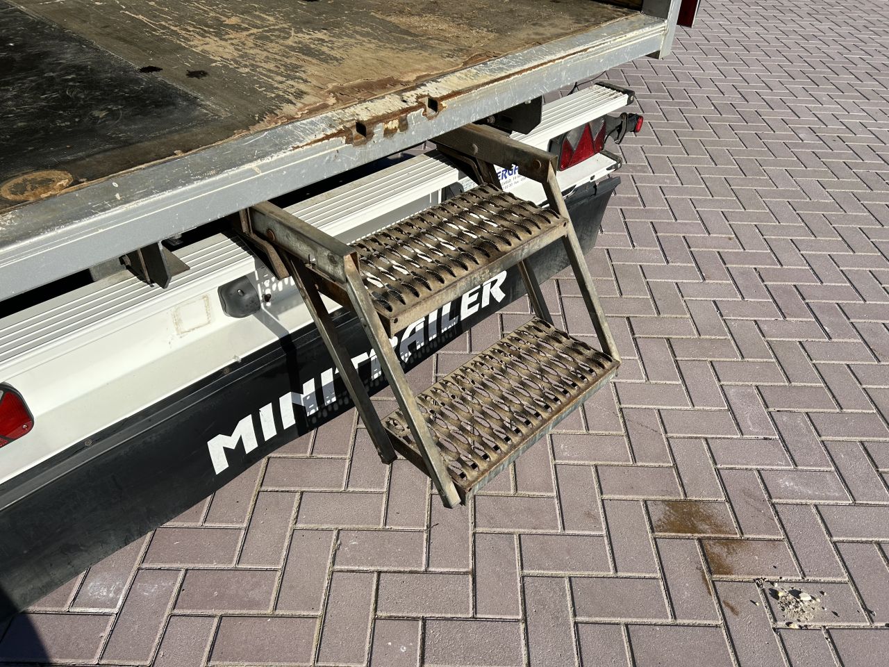 Be oplegger vf 6.6 ton gesloten