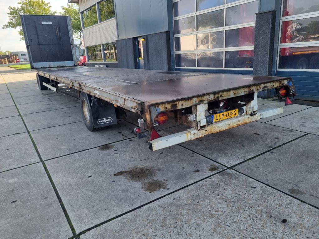 AGPRO platte aanhanger 1360 met dolly