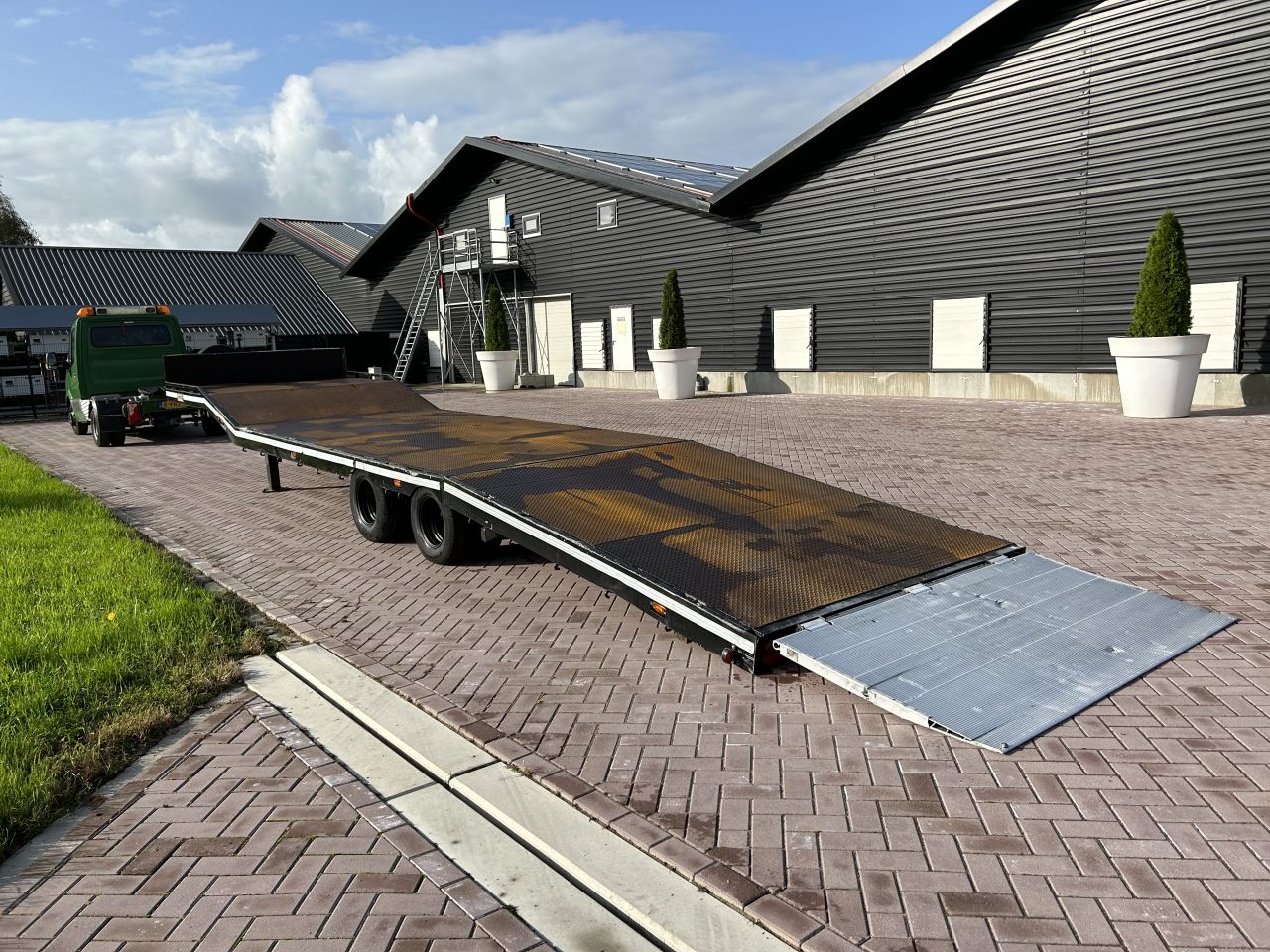 Ce en be oplegger 12 ton veldhuizen knik vloer