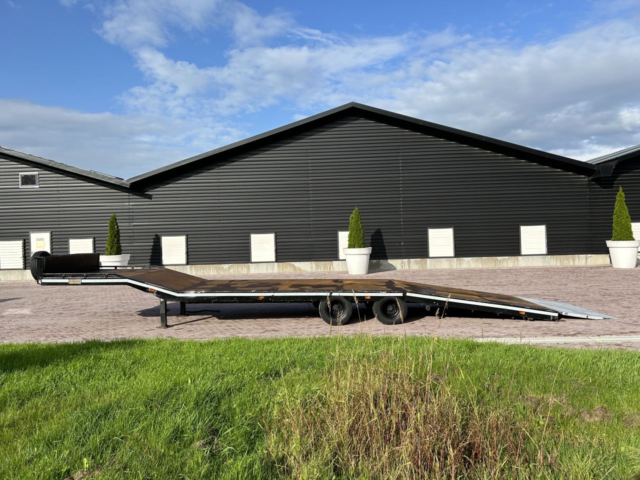 Ce en be oplegger 12 ton veldhuizen knik vloer
