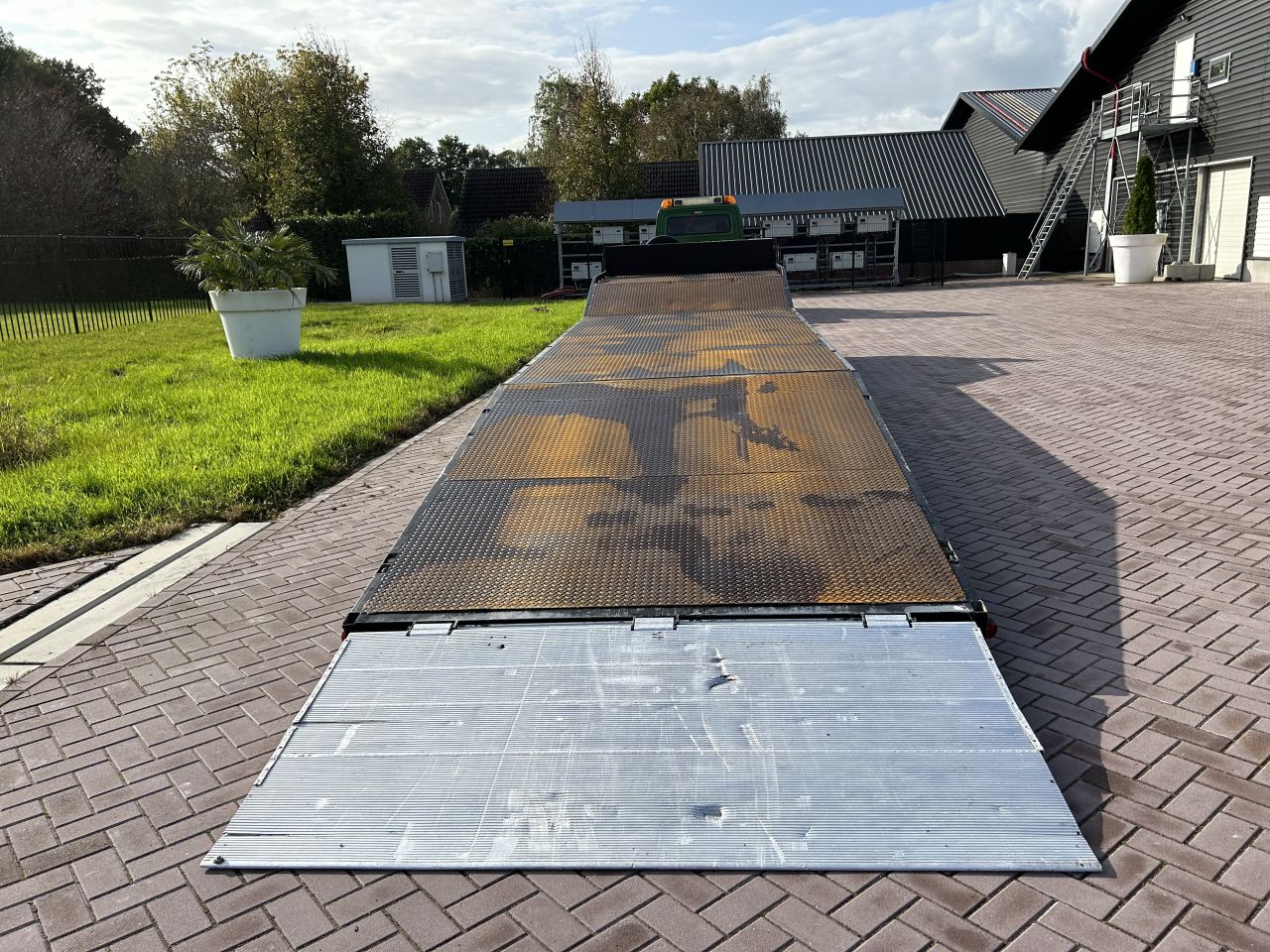 Ce en be oplegger 12 ton veldhuizen knik vloer