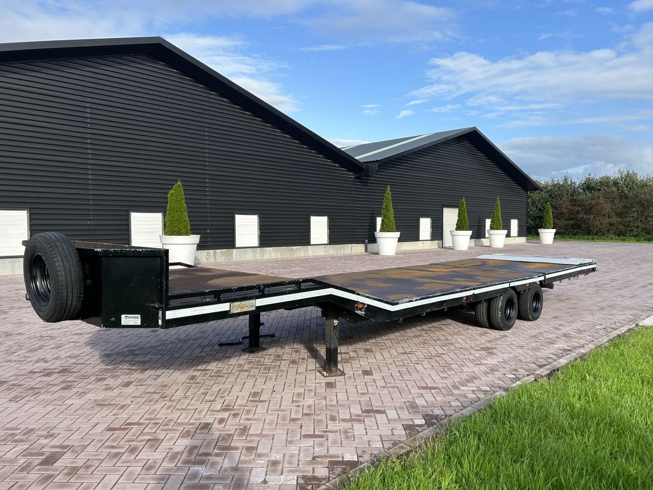 Ce en be oplegger 12 ton veldhuizen knik vloer