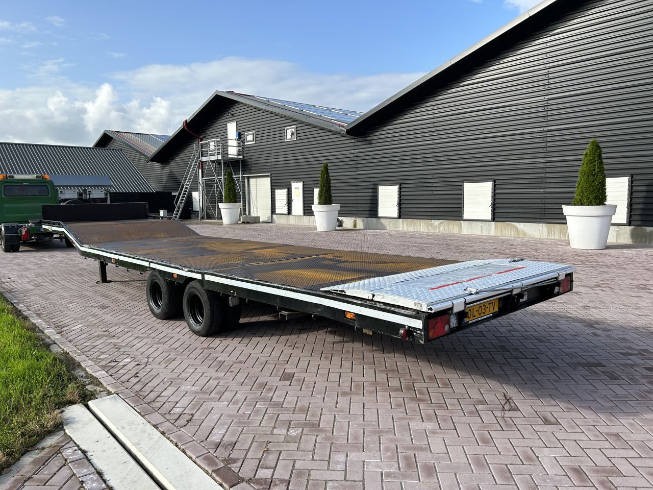 Ce en be oplegger 12 ton veldhuizen knik vloer