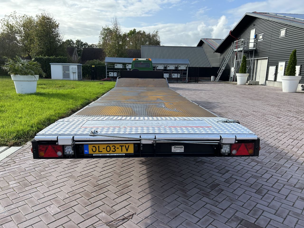 Ce en be oplegger 12 ton veldhuizen knik vloer