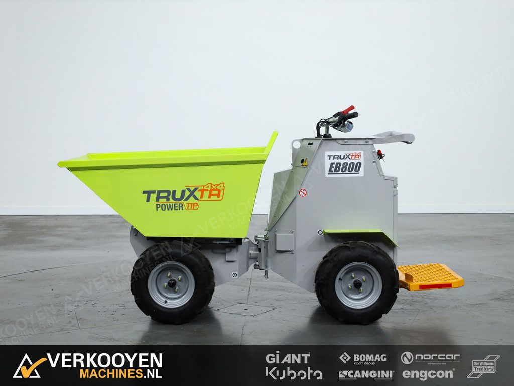 2023 Truxta BENDie EB800 PT VV1339 Elektrische dumper