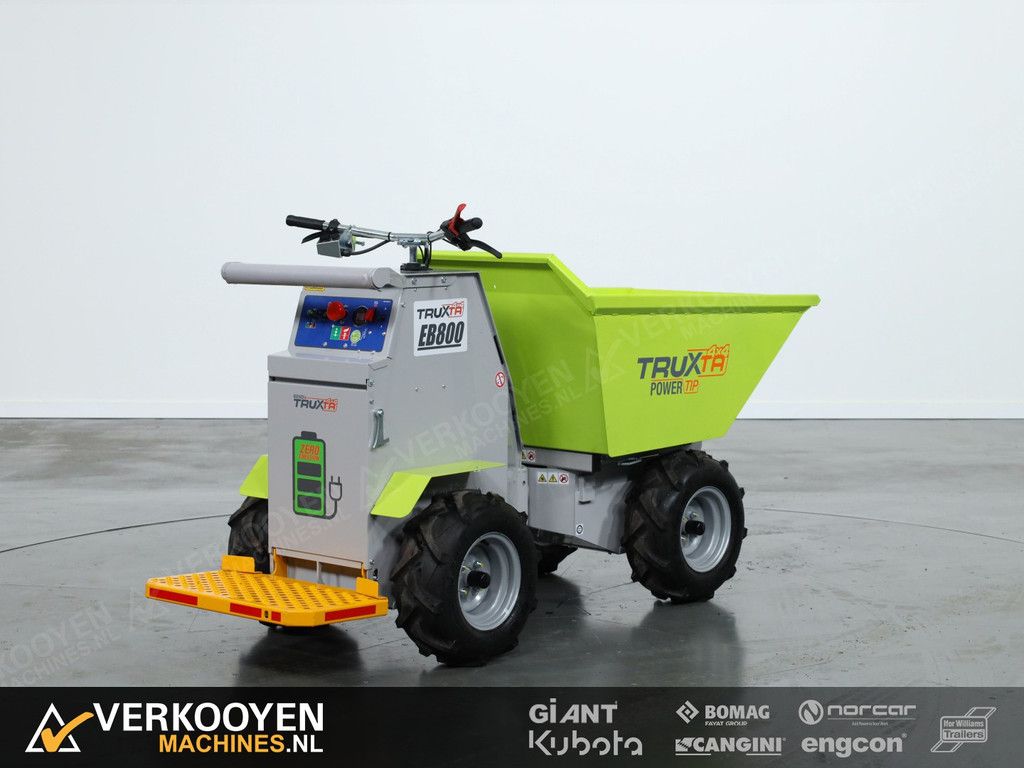 2023 Truxta BENDie EB800 PT ADV1109 Elektrische dumper