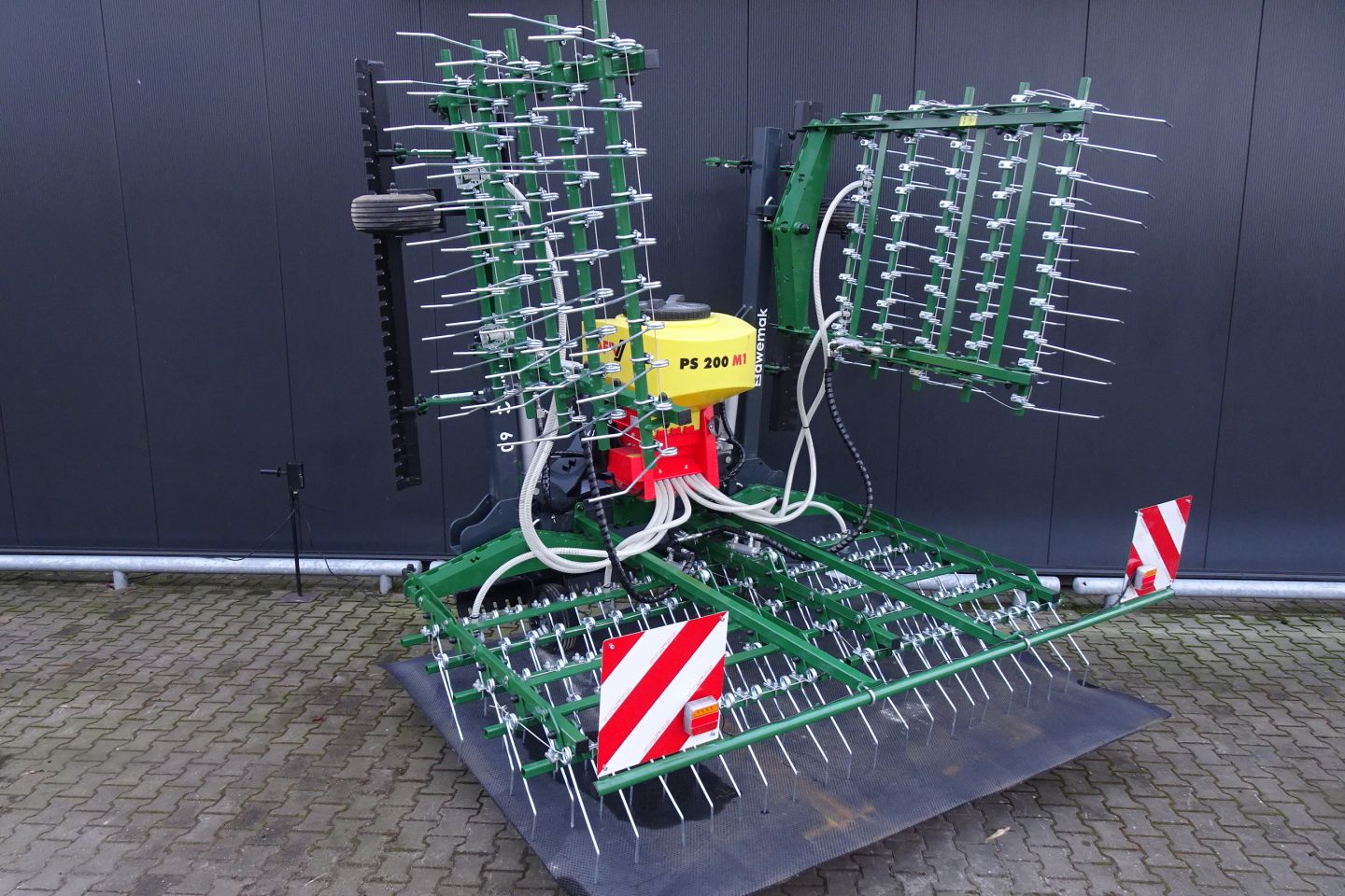 Wiedeg onkruid eg weeder gras doorzaaier beluchter ecoweeding 3m