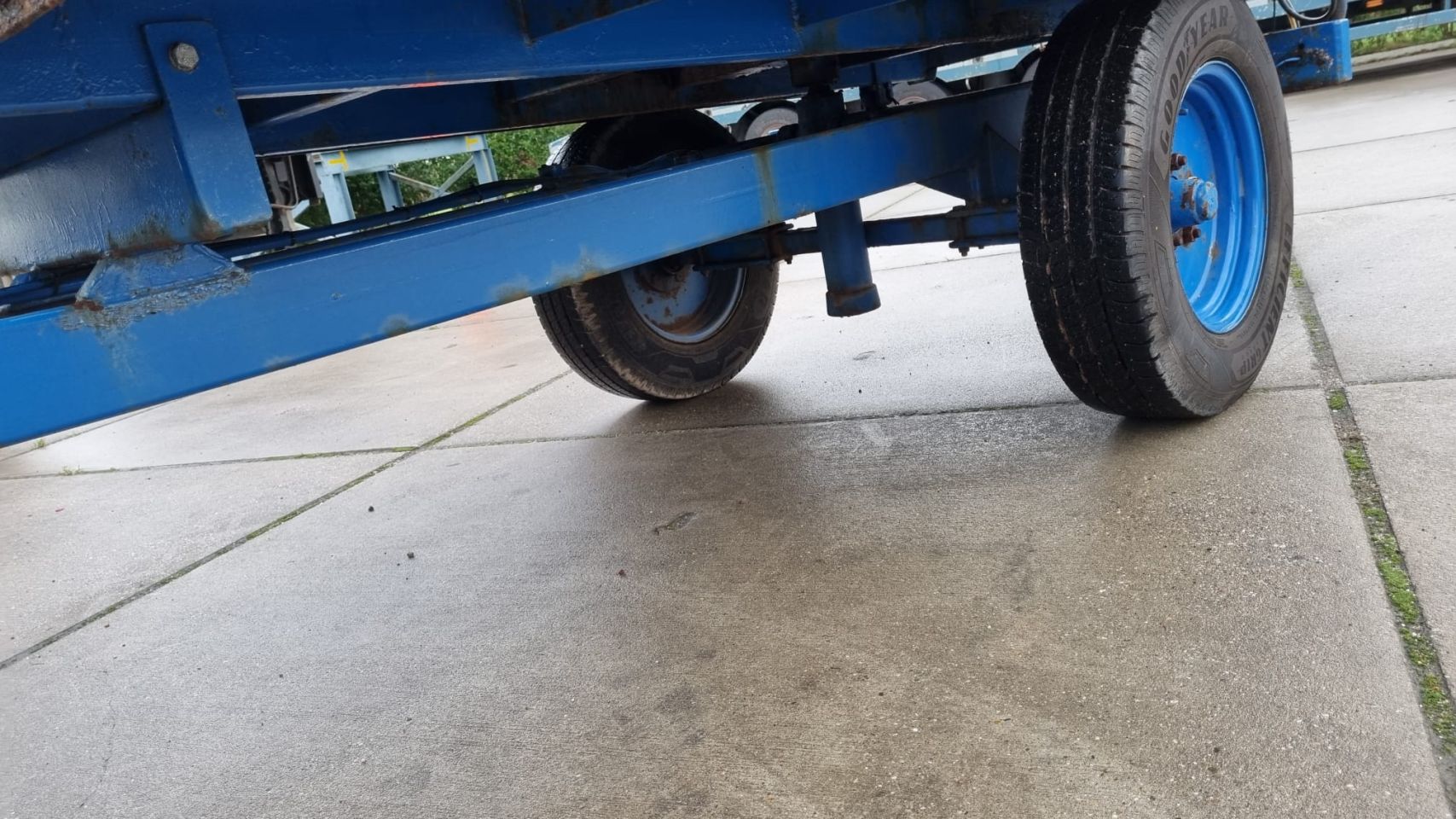 Kipper 1.5 ton onderstel met Nido Stratos Zoutstrooier