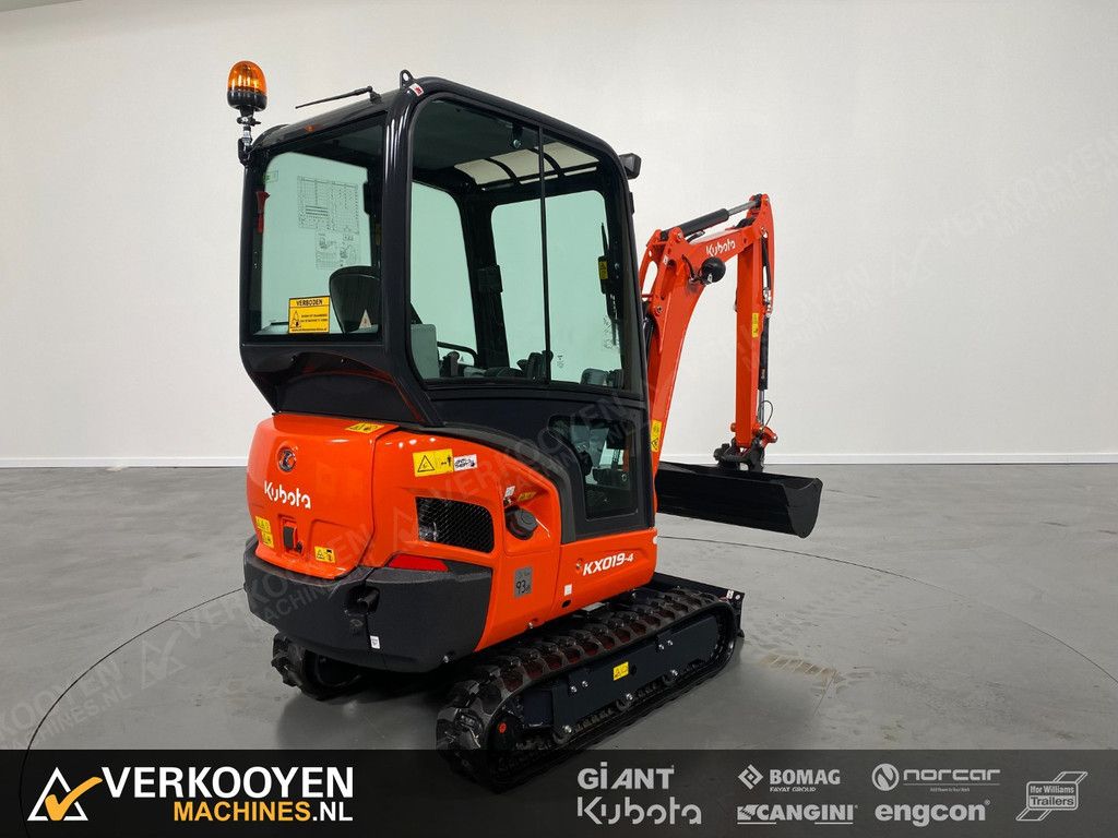 2023 Kubota KX019-4 ADV1114 Minigraver VOORRAAD!