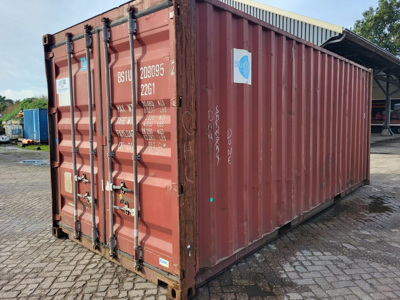 Zeecontainer 20ft B-kwaliteit