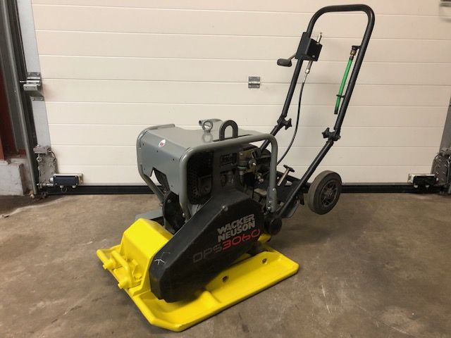 Trilplaat Wacker DPS3060 Hv Bj.2015 Verstelbare slagkracht.