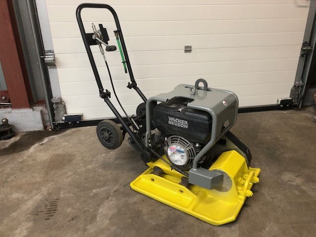Trilplaat Wacker DPS3060 Hv Bj.2015 Verstelbare slagkracht.