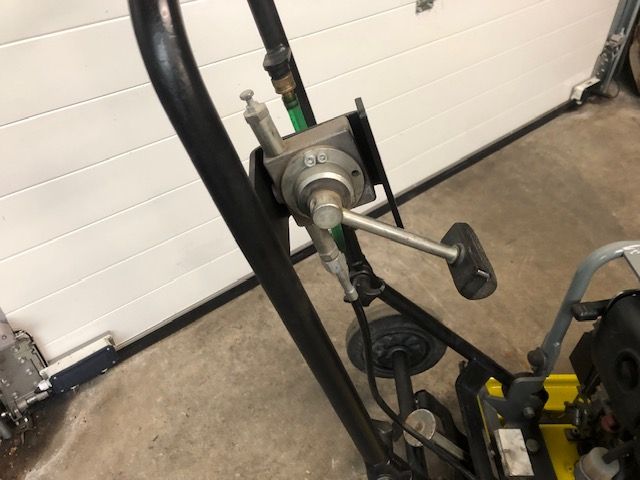 Trilplaat Wacker DPS3060 Hv Bj.2015 Verstelbare slagkracht.
