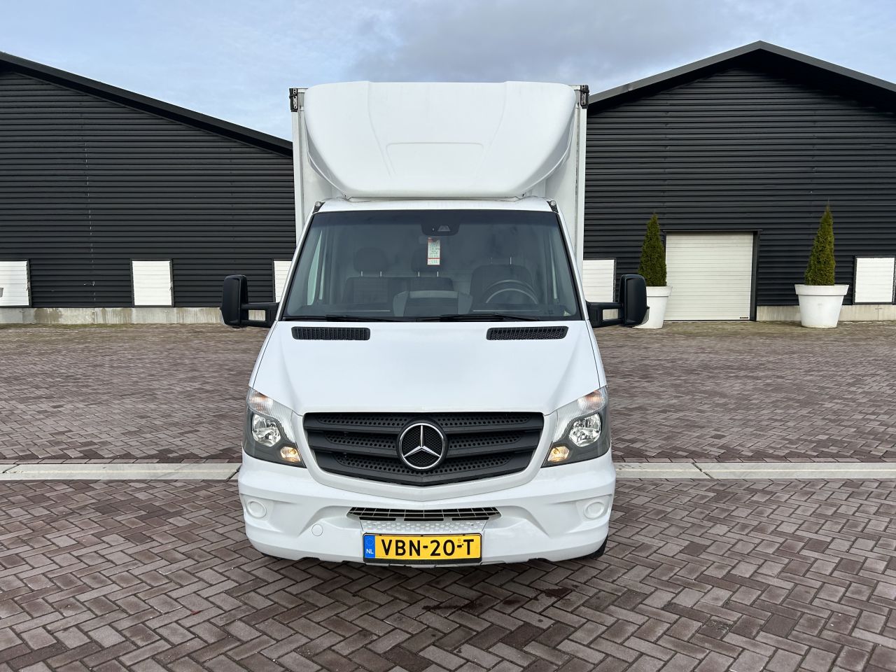 SPRINTER 319 schuifzeilen en schuifdak Clixtar met laadklep N1