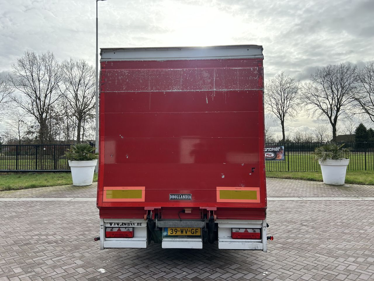 SPRINTER 319 schuifzeilen en schuifdak Clixtar met laadklep N1