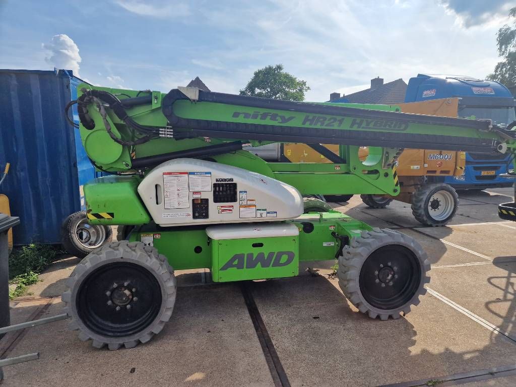 Niftylift HR21 4x4 Hybride hoogwerker knikarmhoogwerker 21m