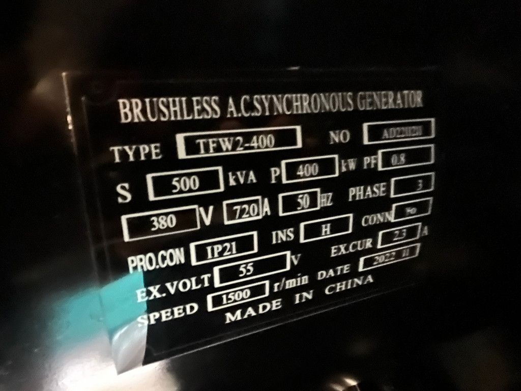 Giga power Giga power 500 kVa silent generator set - LT-W400GF