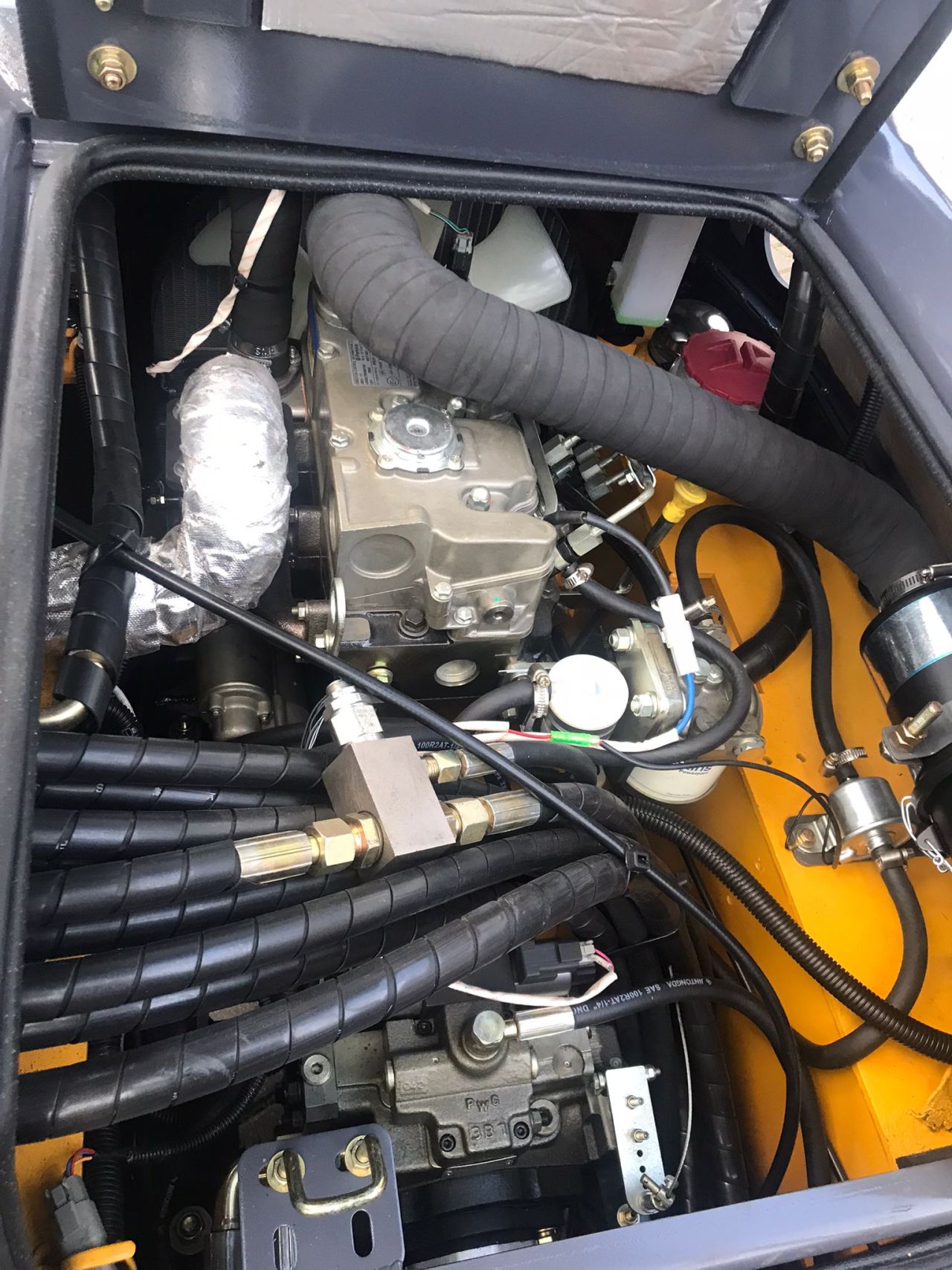 GÜNTER GROSSMANN GG06 COMPACTE LOADER Perkins motor 25 pk