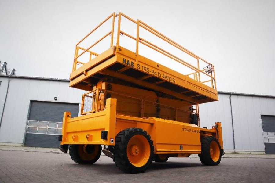 HAB S195-24 D4WDS Diesel, 4x4 Drive, 19.5m Working Hei