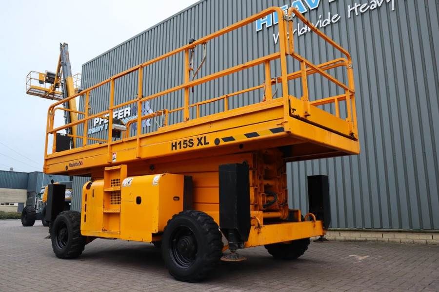 Haulotte H15SXL Diesel, 4x4 Drive, 15m Working Height, 500k