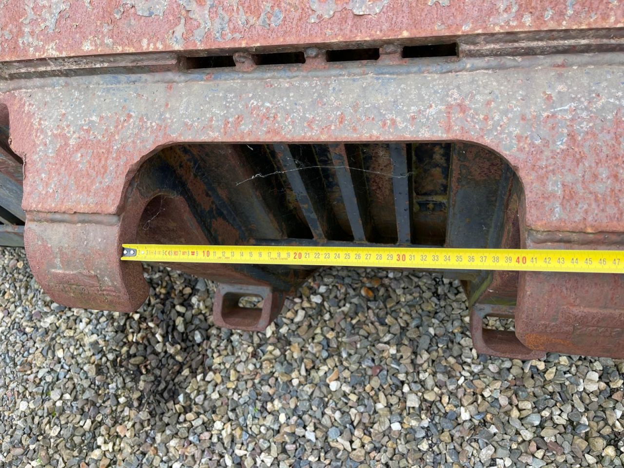 Puinbak met inlegvel 272cm Verachtert aansl