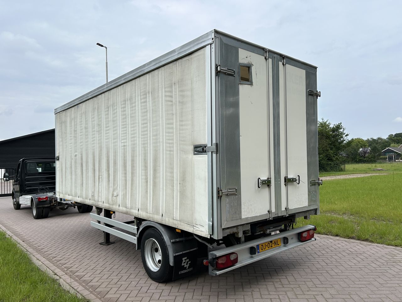 Be oplegger QUALITY TRAILERS snelschuifzeilen 7 ton