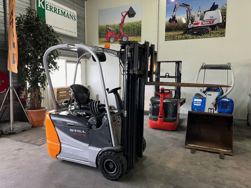 STILL RX50-15 Elektrische Heftruck TRIPLOMAST FREELIFT SIDESHIFT