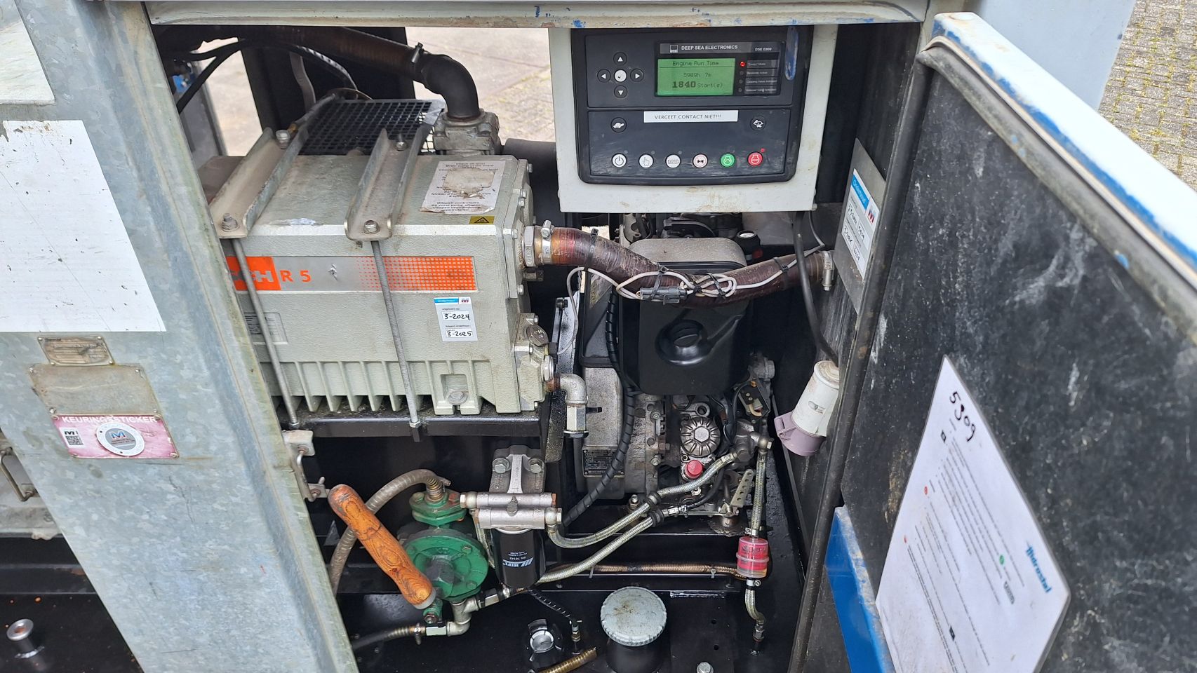 Vuilwaterpomp Hidrostal D100 Hatz 1D81 (2015)