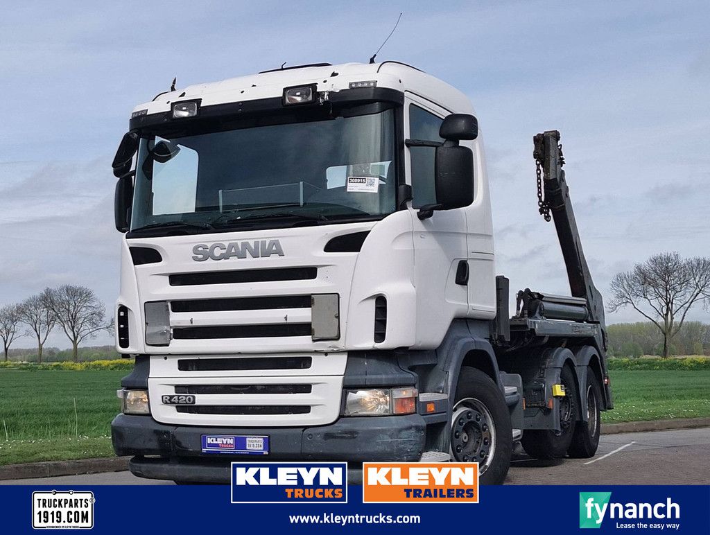 SCANIA R420 6x2 manual retarder