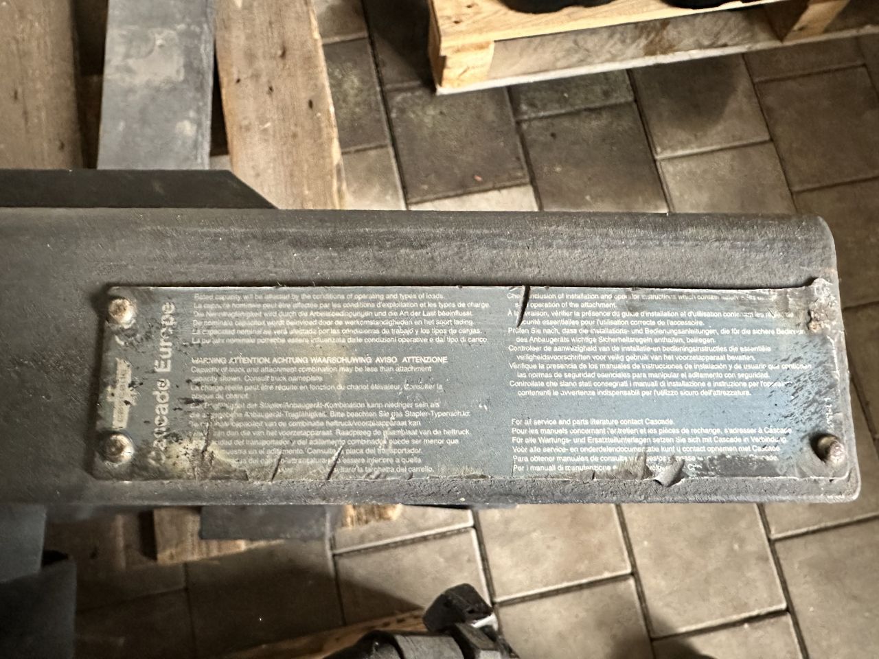 Cascade Fem3 vorkenversteller vorkenspreider