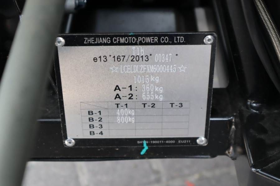 Cfmoto UFORCE 600 Valid Inspection, *Guarantee! Dutch Reg