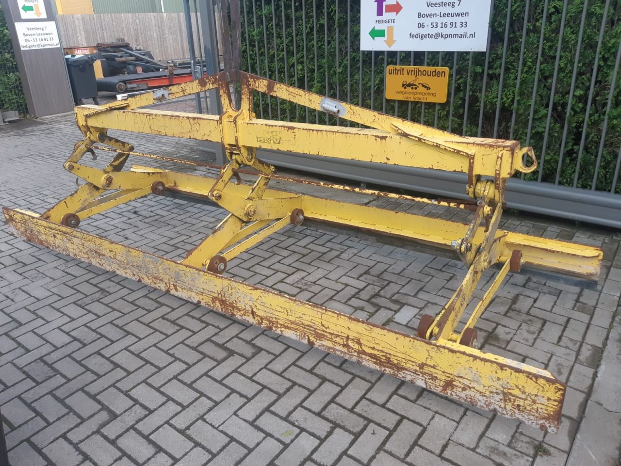 Bsv kanaalplatenklem