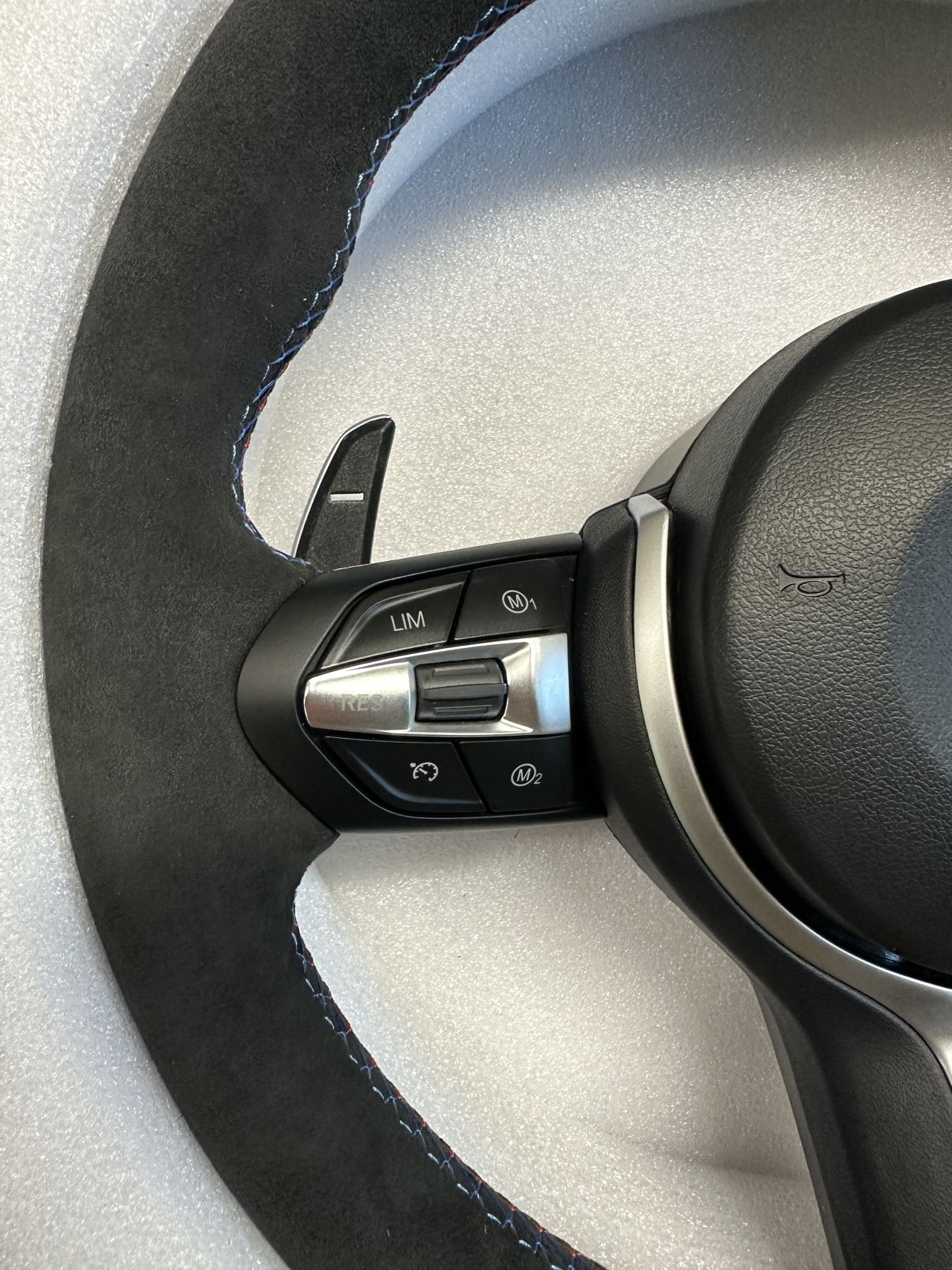 BMW M Sport stuur F serie. alcantara met led. compleet