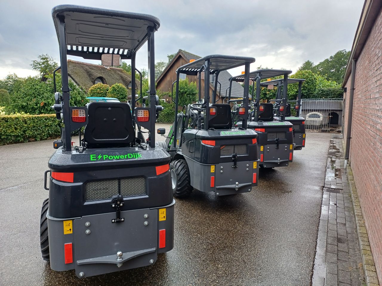 Mini shovel Wcm 606 elektrische minishovel