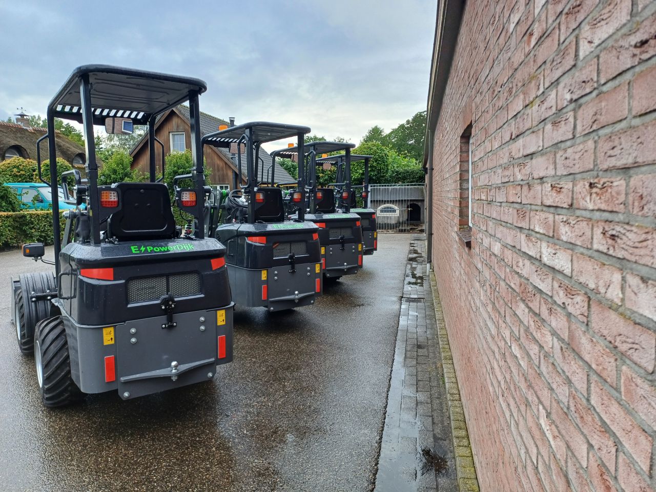 Mini shovel Wcm 606 elektrische minishovel