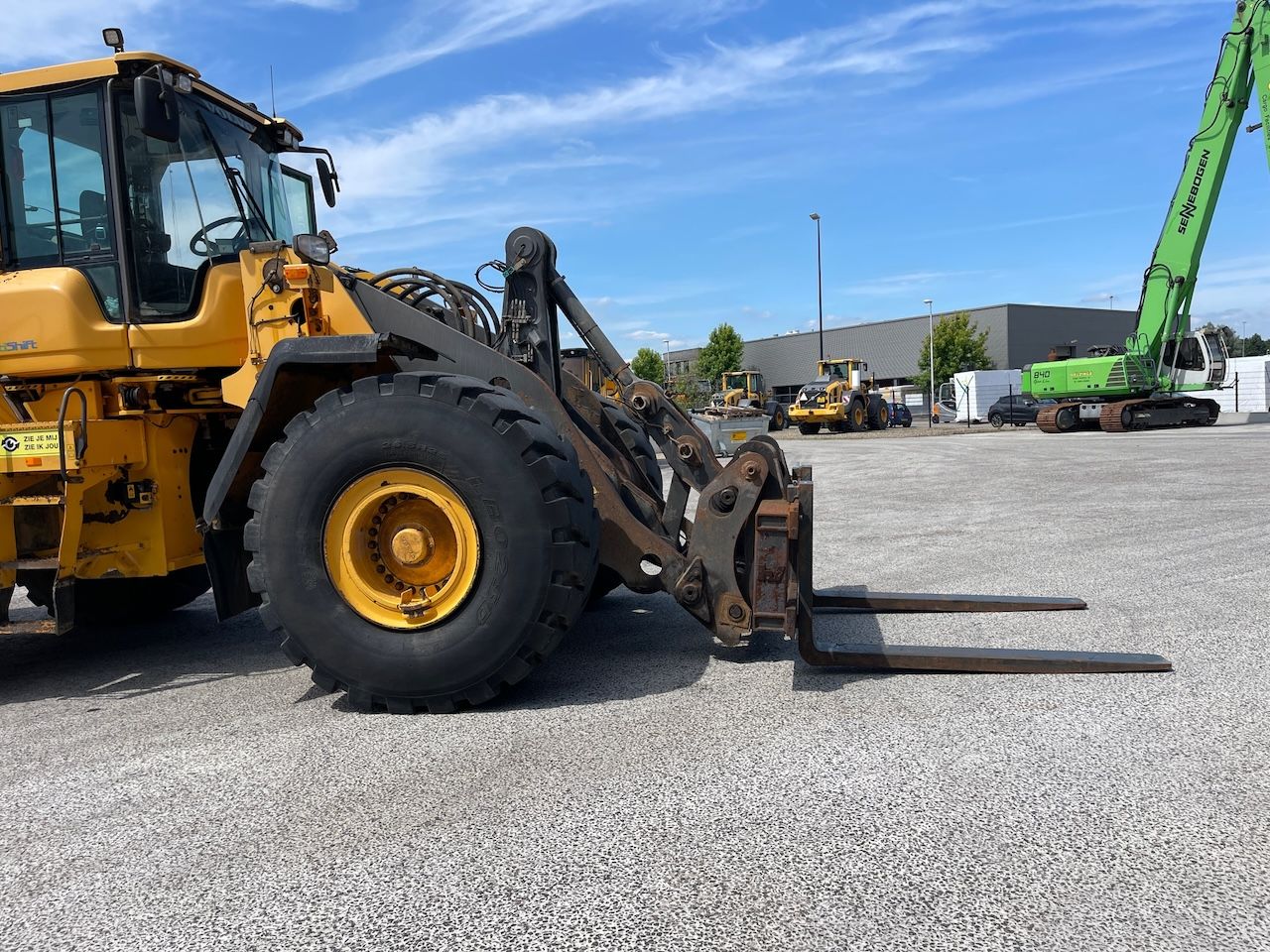 Palletvorken Volvo L150/L180/L220 Verachtert