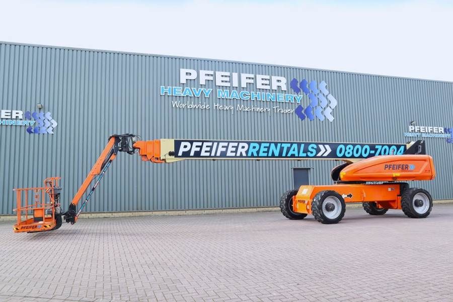 JLG 1350SJP Diesel, 4x4 Drive And 4-Wheel Steering, 43
