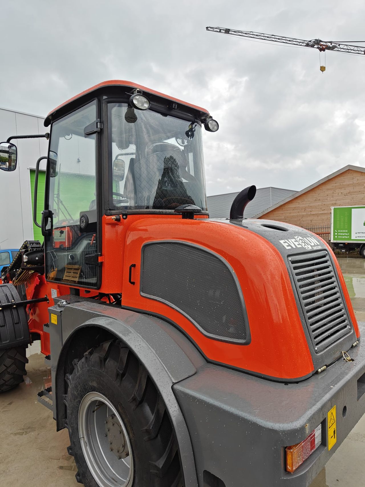 Nieuwe Everun 2500 Wiellader (Shovel) met Verreikerfunctie